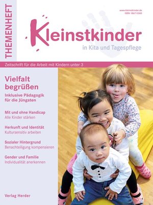 cover image of Vielfalt begrüßen. Inklusive Pädagogik für die Jüngsten